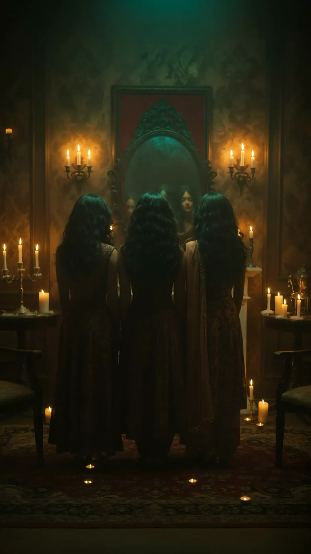 Frame from the Bloody Bubbly campaign