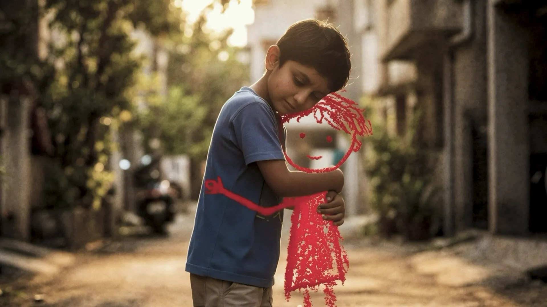 Still from My Red Crayon